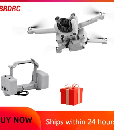 BRDRC 500M Airdrop System for DJI Mini 3/3 Pro Drone Fishing Bait Wedding Gift Deliver Thrower Lightweight Accessories Load 100g 1