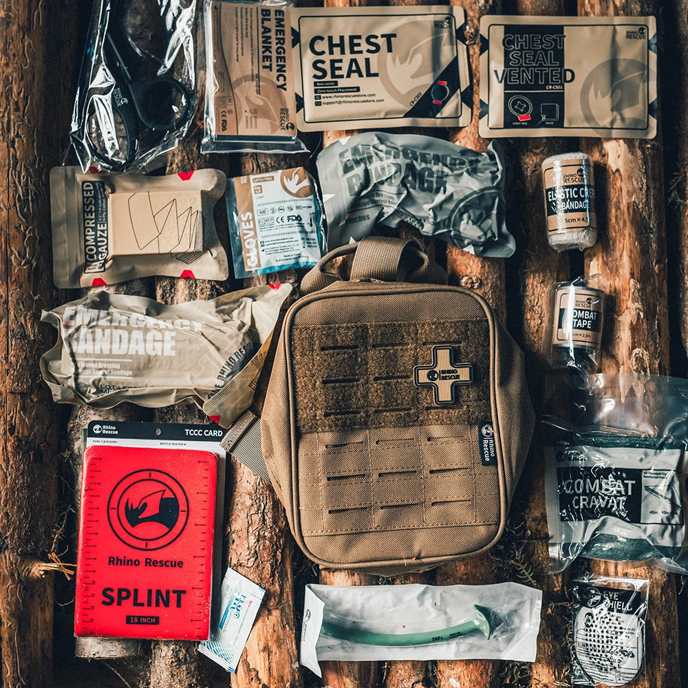 RHINO RESCUE-SE IFAK Trauma First Aid Kit,Tactical Medical Pouch for Car Home Travel Hiking and Camping,Emergency Survival Gear RHINO RESCUE-SE IFAK Trauma First Aid Kit,Tactical Medical Pouch for Car Home Travel Hiking and Camping,Emergency Survival Gear
