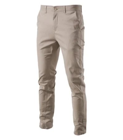 AIOPESON Casual Cotton Men Trousers Solid Color Slim Fit Men's Pants New Spring Autumn High Quality Classic Business Pants Men 1