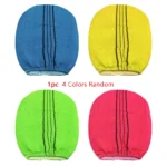 1PC 4 Colors Bathing Wipes Korean Italy Exfoliating Body-Scrub Glove Towel Green Red Rubbing A Bath Glove Body Scrubber