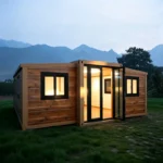 Customized Foldable Container House Modular Container House Temporary Housing Rustproof Weatherproof Foldable Home Long Life