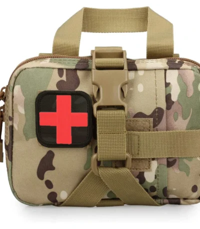 Upgrade Tactical EMT Pouch Rip Away Molle Medical kit IFAK Tear-Away First Aid Kit Travel Outdoor Hiking mergency Survival Bag 1