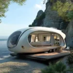 Durable Efficient Modular Steel Space Capsule Prefab House | For Home/Office/Apartment/Workshop/Gym