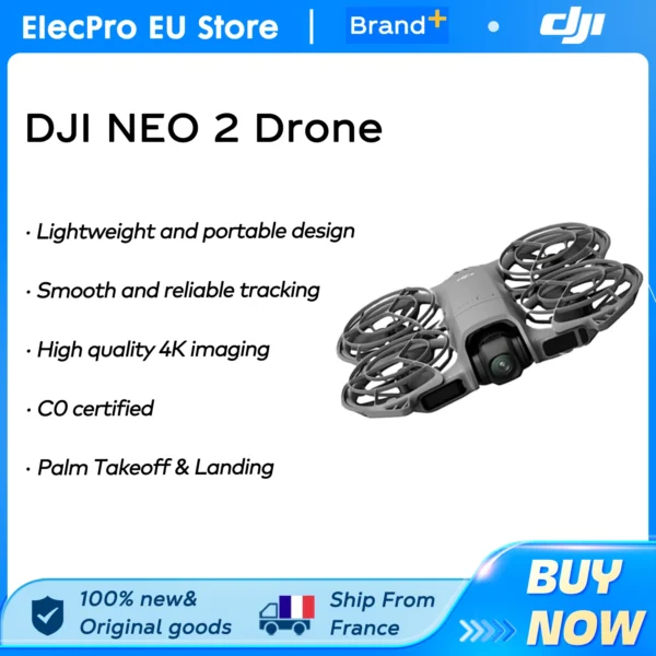 【LOCAL+】DJI Neo2 Drone Fly Camera Drone 4K stabilised Video 151g Light & Portable Full-Coverage Propeller guard nine 2 C0