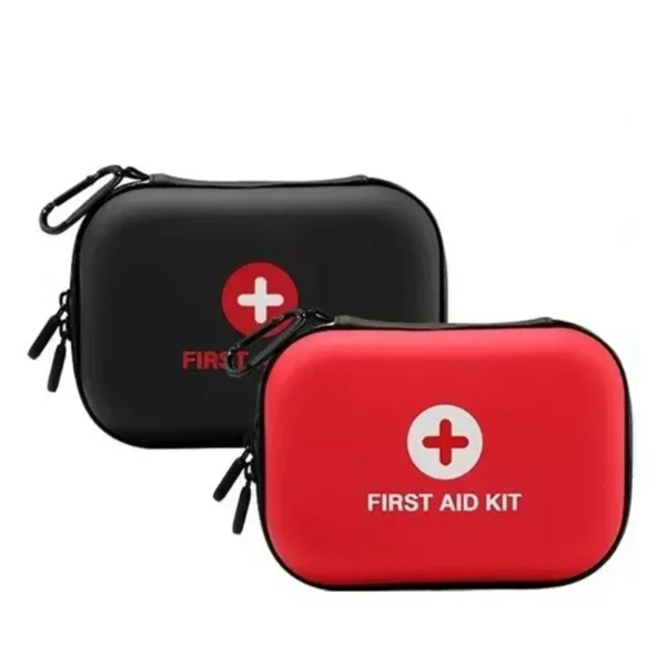 Portable Home First Aid Kit School Emergency Epidemic Prevention PU Waterproof First Aid Kit Car EVA Hard Shell Storage Kit