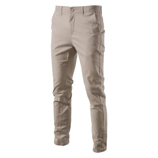 AIOPESON Casual Cotton Men Trousers Solid Color Slim Fit Men’s Pants New Spring Autumn High Quality Classic Business Pants Men