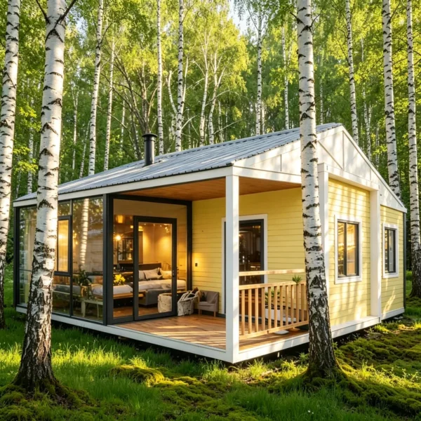 European Standard Foldable Expandable Container House Safe Firm Modular Prefab Living Home