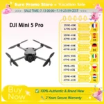 DJI Mini 5 Pro Ultra-Light & Foldable Drone with Camera 1-Inch CMOS Omnidirectional Obstacle Sensing Active Mini 5 Pro