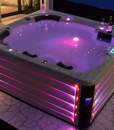 Outdoor 5person Hot Tube Outdoor Intelligent Bath whirlpool Tub Swimming Pool 2 Lying 3 Seats Jacuzziss Spa Bathtubs Wasom 1