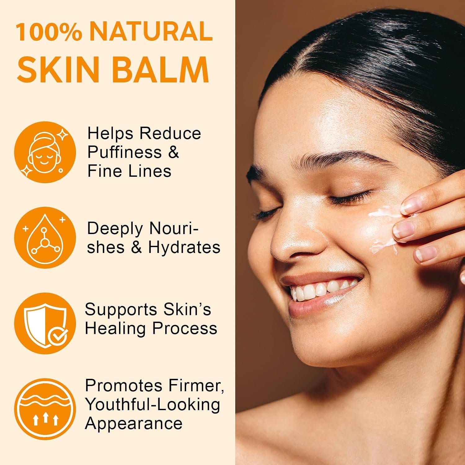 Tiuedu Tallow, Castor Oil and Frankincense Oil Skin Balm, 100% Grass-Fed Tallow for Face & Body Moisturizer, Deep Moisturizing Cream, Moisturizer for Dry, Cracked Skin, All Skin Types - Image 4