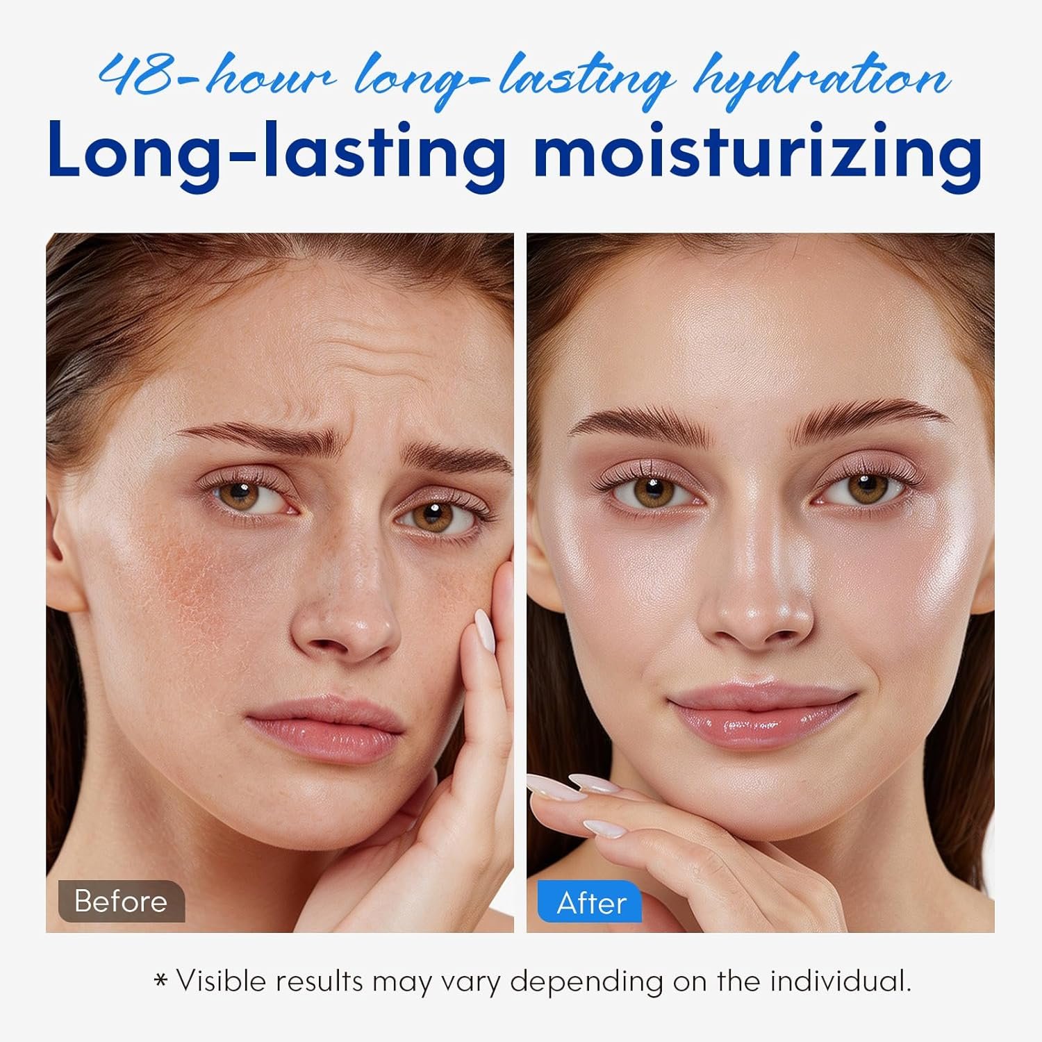 Copper Peptides Serum for Face with Hyaluronic Acid and GHK-CuPeptide,Hydrating Firming Facial Serum for Fine Lines & Smooth Skin, Lightweight Anti-Aging Skin Care for All Skin Types,60ml - Image 5