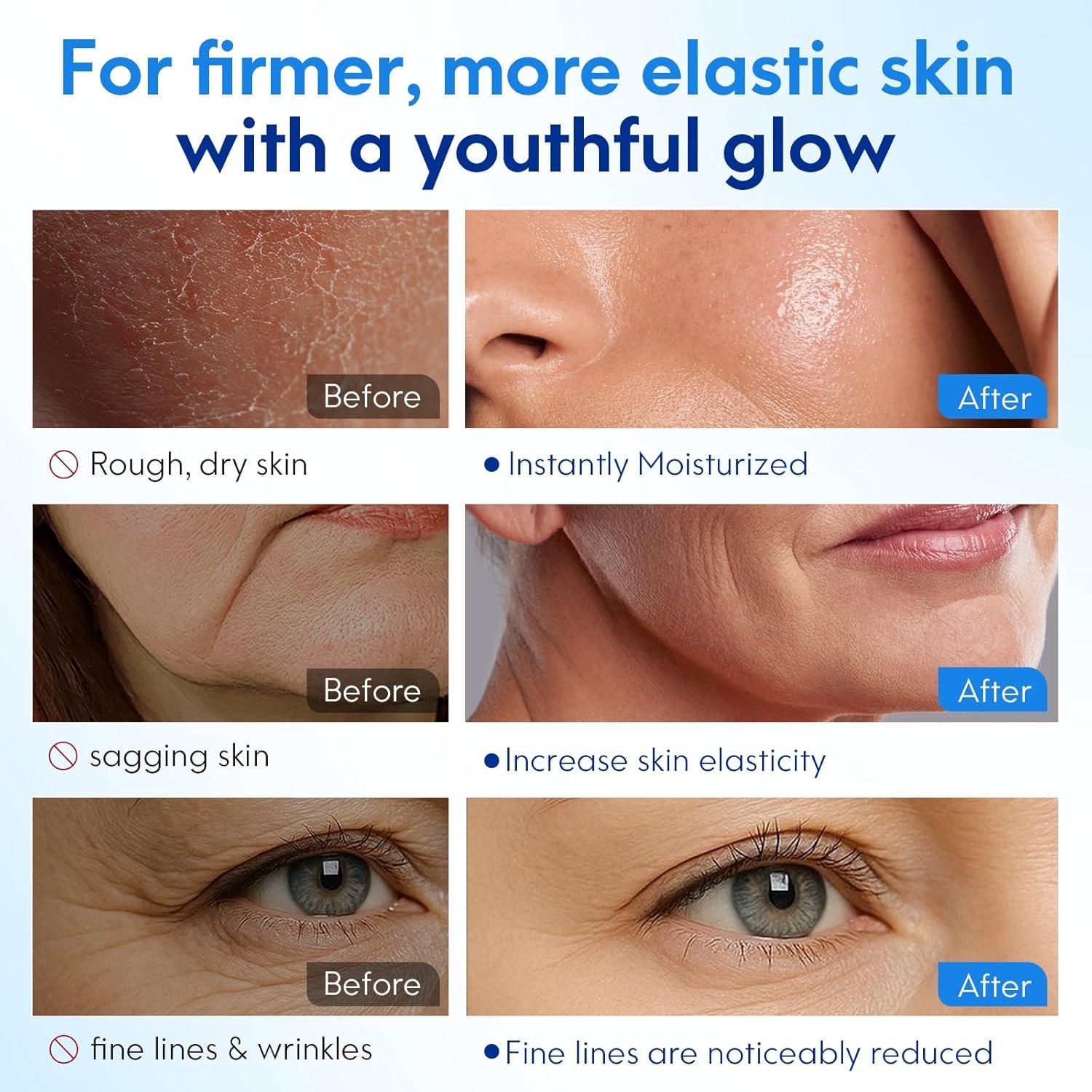 Copper Peptides Serum for Face with Hyaluronic Acid and GHK-CuPeptide,Hydrating Firming Facial Serum for Fine Lines & Smooth Skin, Lightweight Anti-Aging Skin Care for All Skin Types,60ml - Image 7