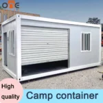 20ft Luxury Modular Prefabricated Container Home Durable Steel Sandwich Panel Construction Ideal For Hotel Apartment Use