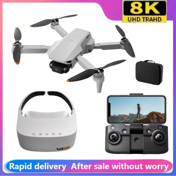 Aeri100 Professional Drone 8k HD Camera WIFI FPV UAV VR Glasses RC Aerial Photography Remote Control Quadcopter Fold Toys gift