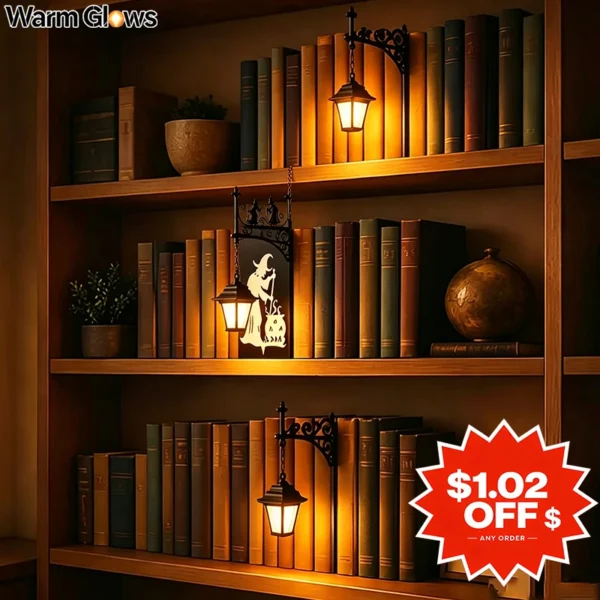 Bookshelf Lamp Library Lantern Light Library Lantern Bookshelf Mini Bookcase Lamp Book Nook Lamp Reading Nook Decor For Home