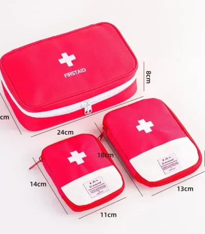 First Aid Kit Travel Outdoor Camping Useful Mini Medicine Storage Bag Camping Emergency Survival Bag Pill Case 1