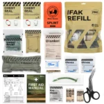 RHINO RESCUE IFAK Refill Kit Emergency Supplies Home Vehicle Camping Hiking Outdoor Backpacking Survival Prep Care Essentials