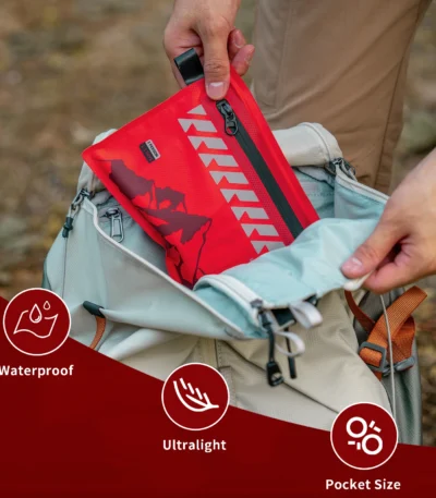 Small First Aid Kit RHINO RESCUE Ultralight Waterproof Medical Kit for Hiking Camping Backpacking Cycling Travel Vehicles 105PC 1