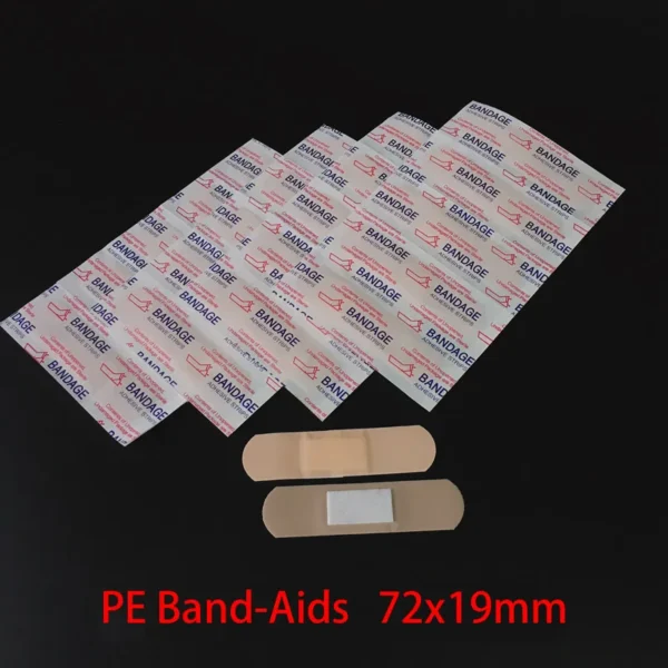 20-50-100Pcs 72x19mm Waterproof Band-Aid Skin Bandages First Aid Wound Adhesive Plaster Home Travel Outdoor Camp Emergency Kits