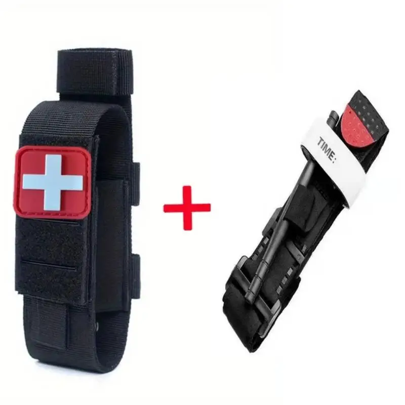 Portable outdoor 2-piece tactical first aid kit, tourniquet, survival kit, medical equipment, outdoor equipment kit, Portable outdoor 2-piece tactical first aid kit, tourniquet, survival kit, medical equipment, outdoor equipment kit,