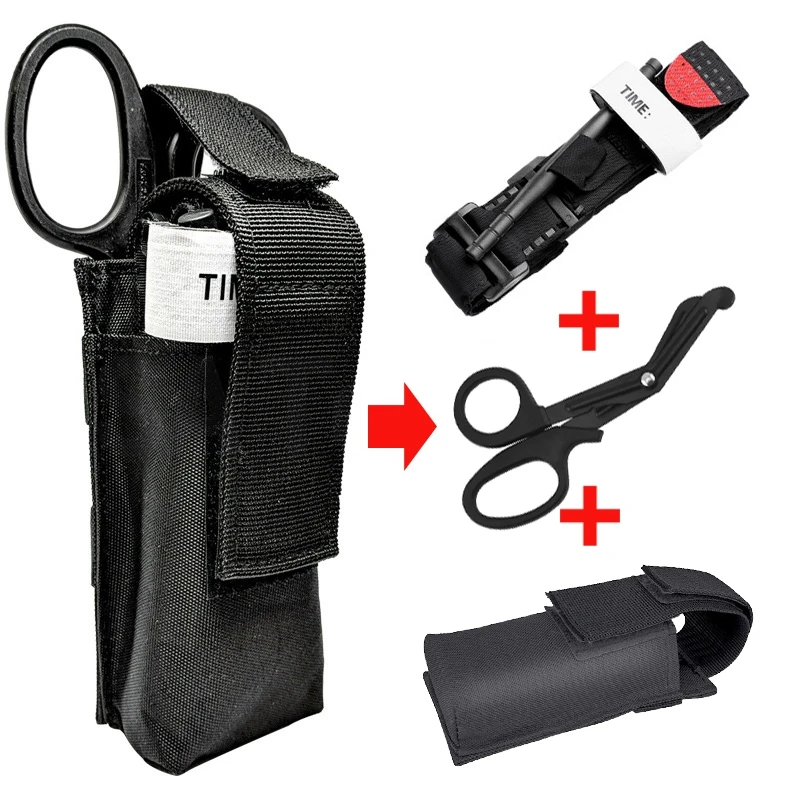 CAT First Aid Kit Medical Tourniquet Scissors Set Pack Survival Gear Rescue Molle Outdoor Camping Hiking CAT First Aid Kit Medical Tourniquet Scissors Set Pack Survival Gear Rescue Molle Outdoor Camping Hiking