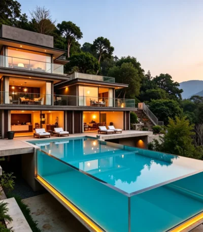 Built-In Pool Piscinas Classic Embedded Leisure Pool Wide Usage Outdoor Park Countryside Villa Water Play Equipment 1