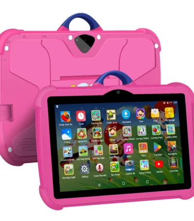 New Cartoon Pattern Kids Tablet 7 Inch Quad Core 4GB RAM 64GB ROM Android Learning Education Games Tablets Children's Gifts 1