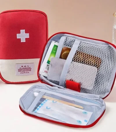 First Aid Kit  Lightweight & Portable for Travel, Home, Office, Car, Camping & Hiking - For Everyone  Ideal Gift for Outdoor Ent 1