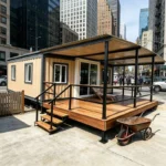 Custom Prefab Tiny Houses 2 Story Ready To Live For Use Kitchen Bathroom Live Room 20ft 40ft 3 4 5 Bedroom Container House