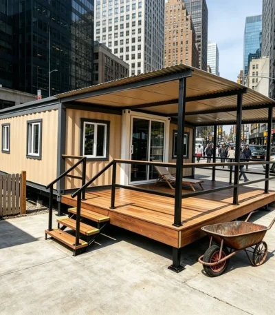 Custom Prefab Tiny Houses 2 Story Ready To Live For Use Kitchen Bathroom Live Room 20ft 40ft 3 4 5 Bedroom Container House 1