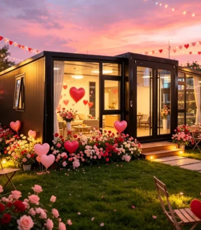 Standard Stability Prefabricated 40Ft 20Ft Expandable Container House Kitchen Prefab Outdoor Portable Home Casas Prefabricadas 1