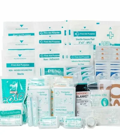188pcs First Aid Kit Refill - Extra Replacement Supplies, Loose Packed Restock Supply Pack 1