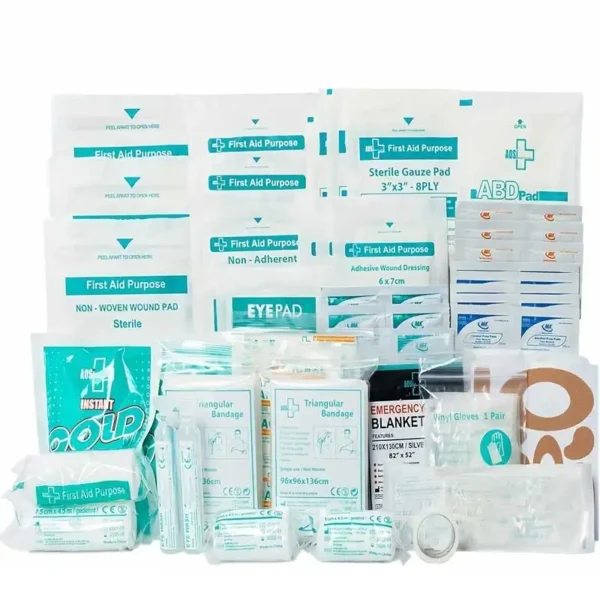 188pcs First Aid Kit Refill – Extra Replacement Supplies, Loose Packed Restock Supply Pack