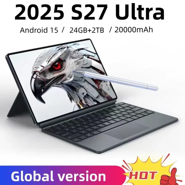 2026 New Original S27 Ultra Snapdragon 8Gen3 Android Tablet 16 11Inch Hd 16Gb+1Tb 20000 Mah 5g DualSim Bluetooth Wifi Tablets Pc