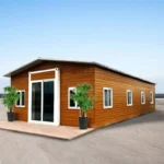 Mobile Prefabricated Expandable Container House on Wheels 2 Bedroom Folding Villa for Hotel Outdoor Living