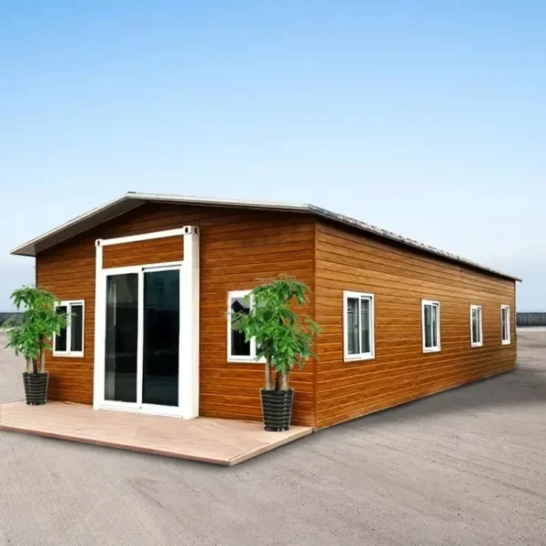 Mobile Prefabricated Expandable Container House on Wheels 2 Bedroom Folding Villa for Hotel Outdoor Living
