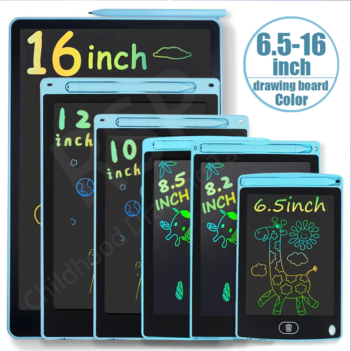16/12/10/8.5/8.2/6.5/4.5inch LCD graphic tablet,color drawing tablet,3 4 5 6 7 8years kids birthday gifts/Christmas/travel toys 16/12/10/8.5/8.2/6.5/4.5inch LCD graphic tablet,color drawing tablet,3 4 5 6 7 8years kids birthday gifts/Christmas/travel toys