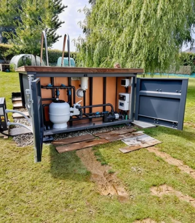 Container Pool Above Ground Pool Portable Easy Install Swimming Device For Courtyard Park Private Water Recreation 1