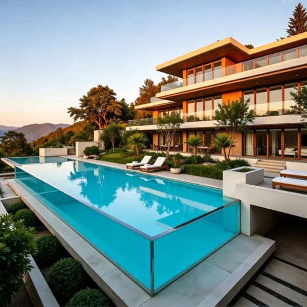 Built-In Pool Container Swimming Pool Embedded Box Type Swimming Pool Hidden Layout Courtyard Villa Quiet Leisure Swimming Area