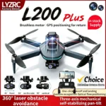 New L200 Plus GPS Drone Factory 4K Professional HD Dual Lens 3-Axis Gimbal 360° Laser Obstacle Avoidance Brushless RC Quadcopter