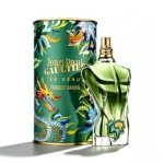 Jean Paul Gaultier Le Beau Paradise Garden Eau de Parfum for Men – Long-lasting fresh woody aquatic men’s cologne with coconut water, green fig, and sandalwood – designer fragrance spray