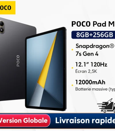 Global version tablet POCO Pad M1 processor 7s Gen 4 screen Hz 2,5K fast charge 33 W camera 8 MP 1