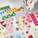 30Pcs Coquette Doodle Bookmarks Assorted Designs Premium Paper Bookmark Set Perfect for Readers Book Page Markers