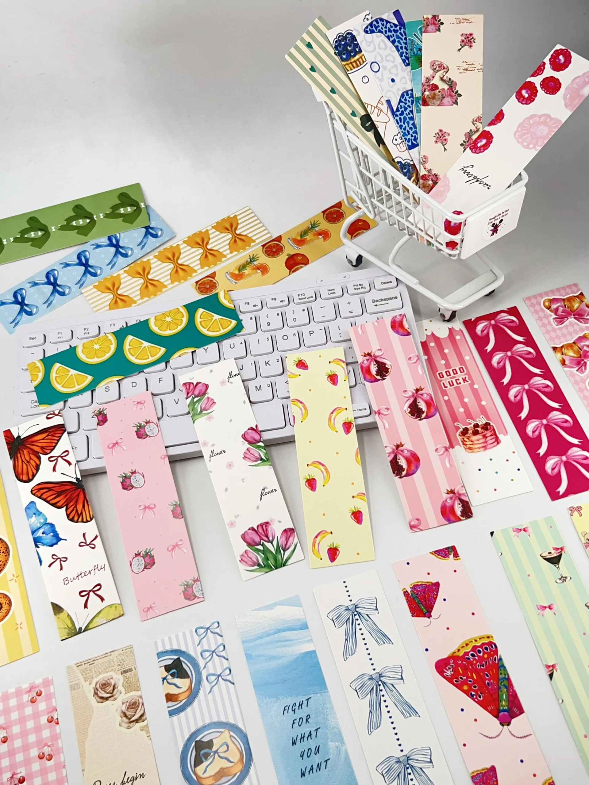 30Pcs Coquette Doodle Bookmarks Assorted Designs Premium Paper Bookmark Set Perfect for Readers Book Page Markers 30Pcs Coquette Doodle Bookmarks Assorted Designs Premium Paper Bookmark Set Perfect for Readers Book Page Markers