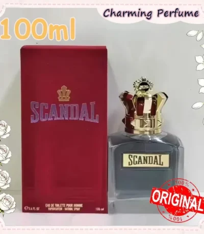 80ml/100ml Men's Eau De Parfum Long Lasting Oriental Woody Fragrance with Vetiver Tonka Leather Sandalwood for Elegant Appeal 1