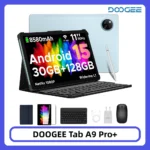 DOOGEE Tab A9 Pro+ Tablet 30GB 128GB 11″ HD Display 8580mAh Battery Unisoc T7200 Dual Speakers 13MP Android 15 13MP+5MP Pad PC