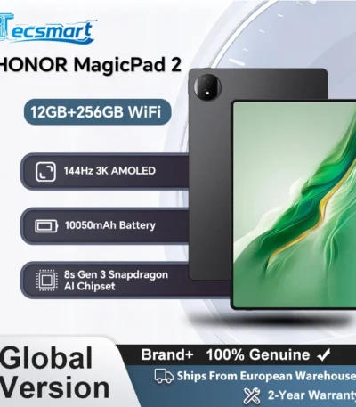 HONOR MagicPad 2,EU Version WiFi tablet,10050mAh Battery,android tablet, 12.3" OLED Screen,Snapdragon 8s Gen 3,13MP Rear Camera 1