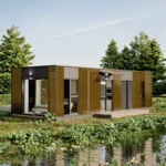 Modern Prefab Container House Modular Tiny Home Luxury Mobile Cabin Villa for Airbnb Hotel Vacation Office Granny Flat ADU