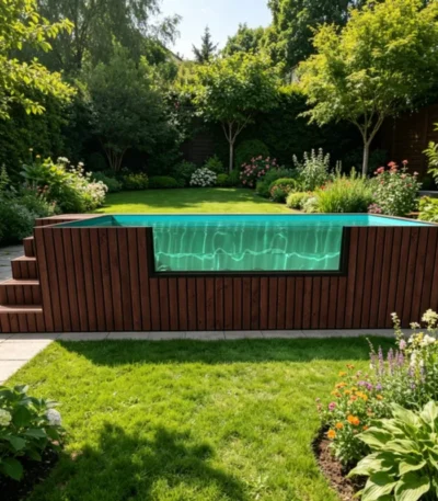 Customized Prefab Pool With Inground Pool Custom Design For Residential Courtyard Club Private Swimming Area 1