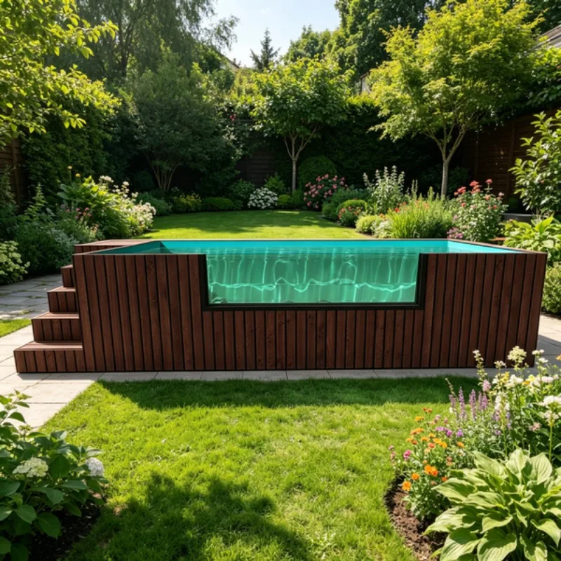 Customized Prefab Pool With Inground Pool Custom Design For Residential Courtyard Club Private Swimming Area 1